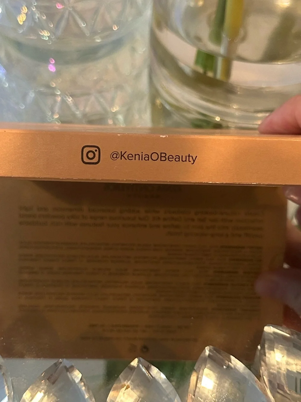 Kenia Ontiveros Beauty Set and Define Face Palette Contour Bronzer Highlight NEW